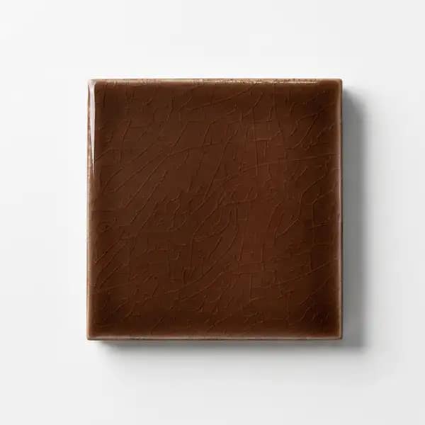 BROWN SERAMİK SERİSİ | 10x10 El Yapımı Sırlı Duvar Seramiği